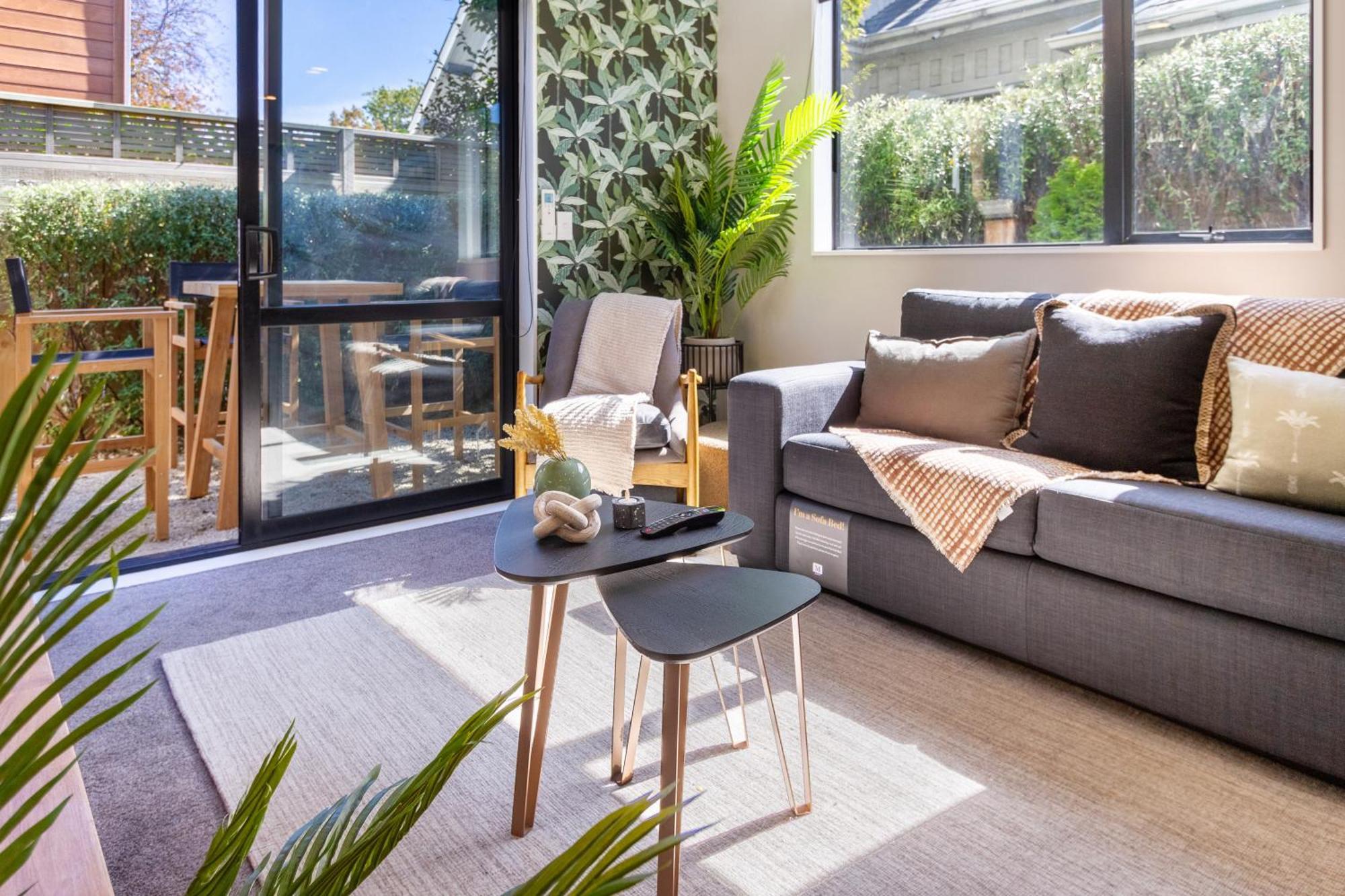 Latimer Square Luxe: 1Br W/ Sofa Bed Christchurch Exteriér fotografie