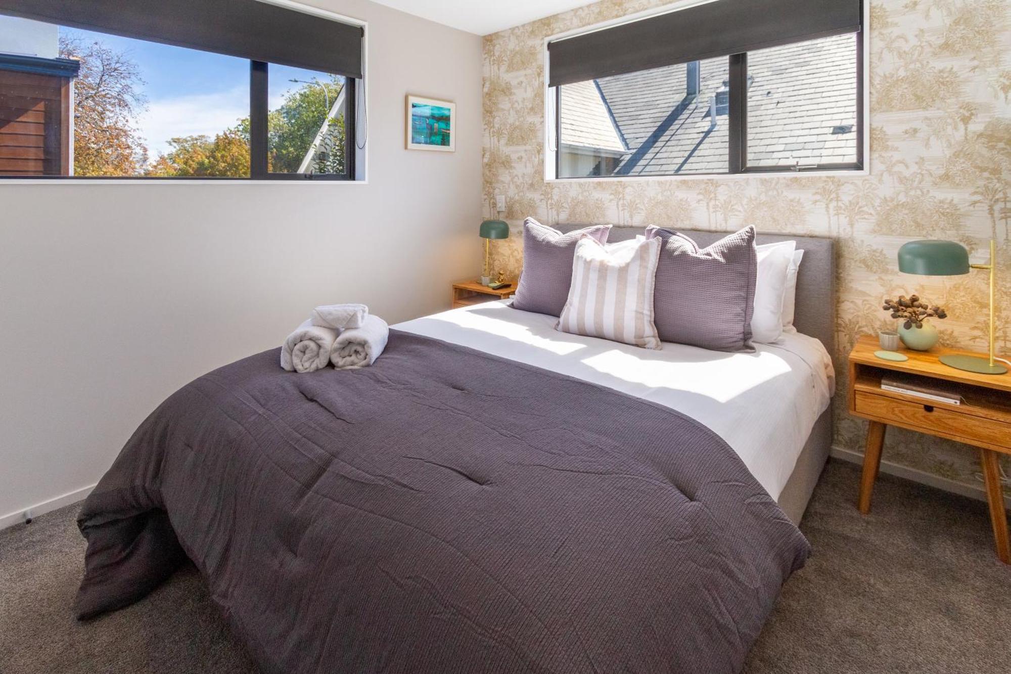 Latimer Square Luxe: 1Br W/ Sofa Bed Christchurch Exteriér fotografie